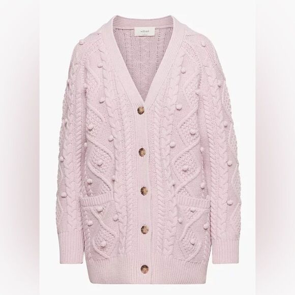 Aritzia Wilfred Lilac New Alps Cardigan - Picture 5 of 10